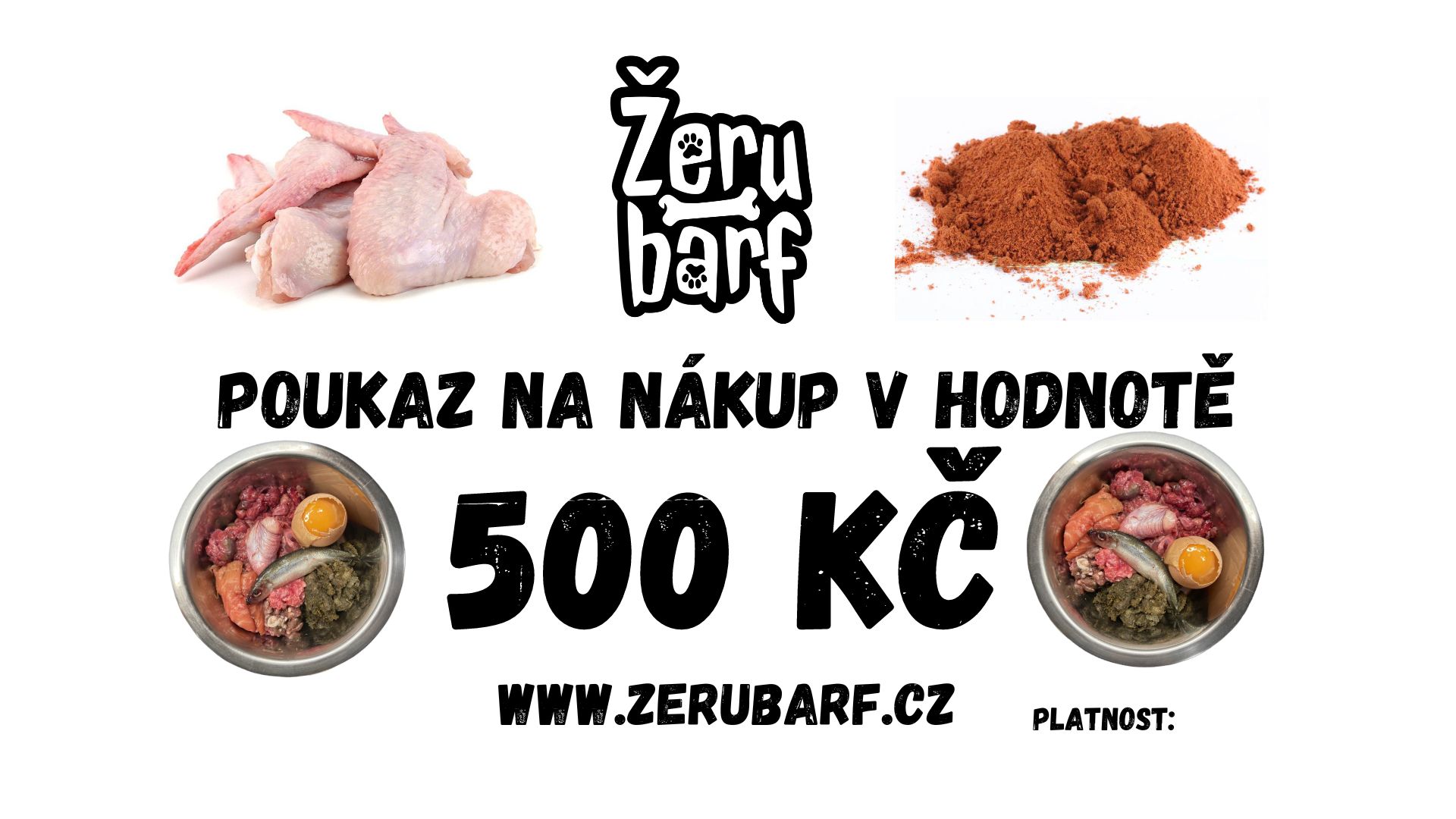 Darkový poukaz 500 Kč