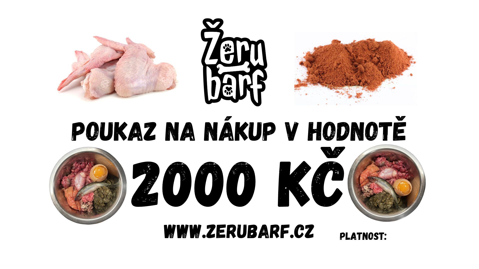Dárkový poukaz 2000 Kč