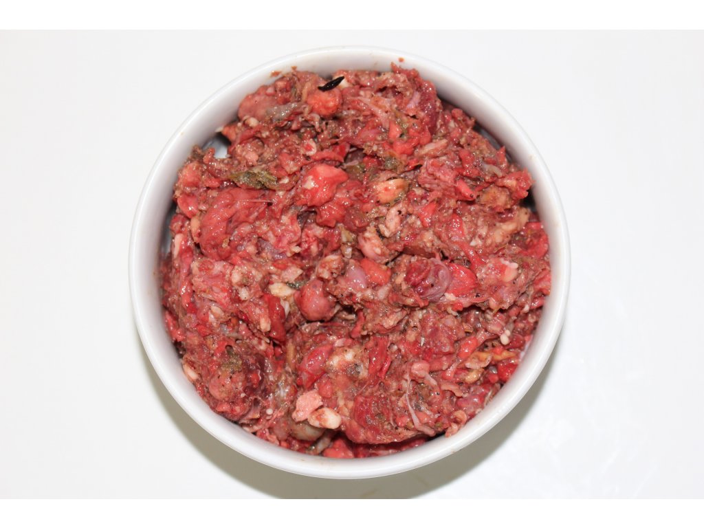 Hovězí a krůtí mix s dršťkami 1kg