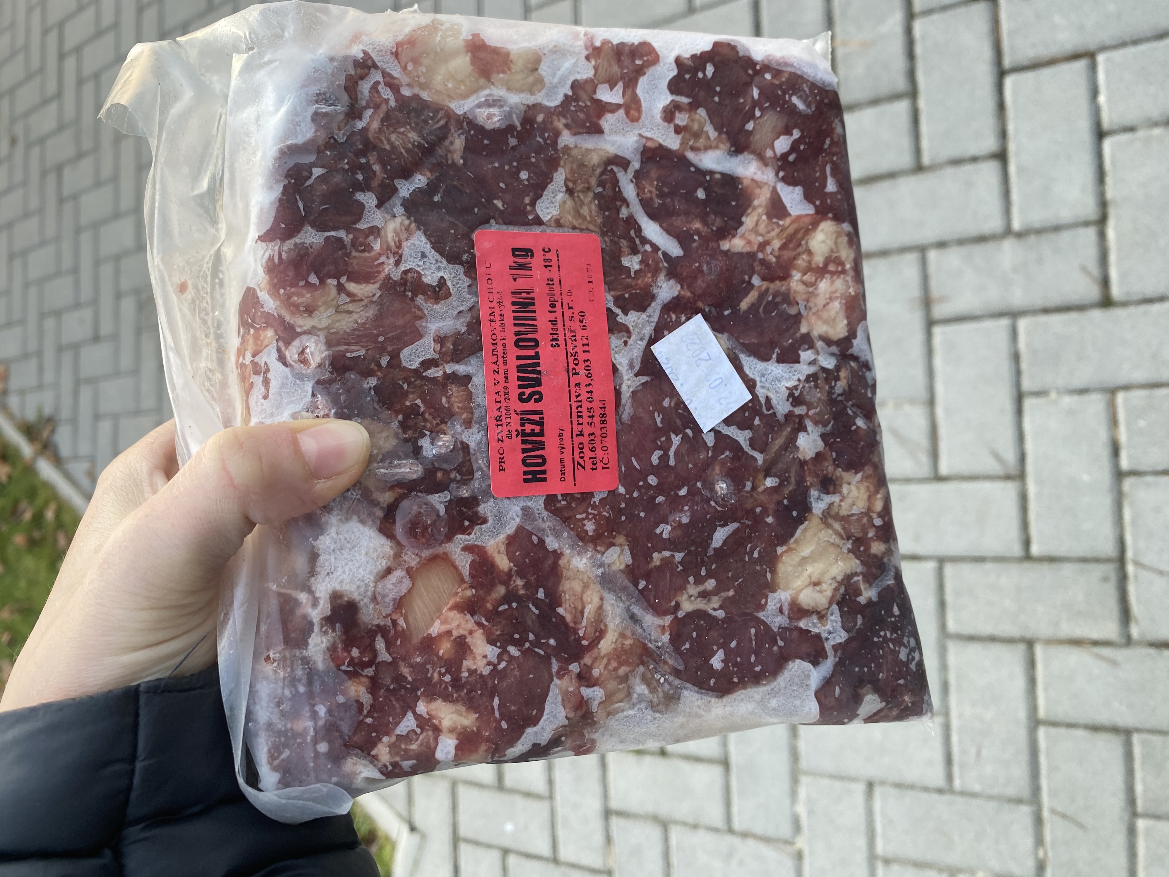 Hovězí svalovina 1kg